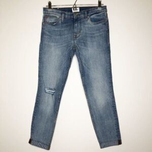 HUDSON Jeans Harkin Crop Super Skinny Jeans 